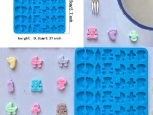 Silicone Mold Baby Theme 35 Cavity