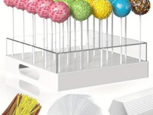 Acrylic Cake Pop Stand Tray Holds 25