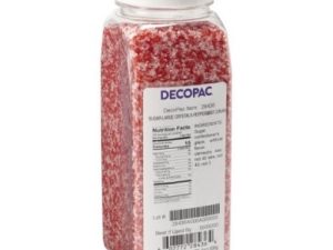 Sugar Large Peppermint Crystal Red-White 33 Ounce