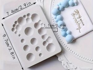 Silicone Mold Semi-Sphere Bubble Garland