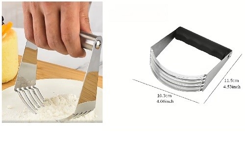 Hand Held Stainless Steel Flour Mixer