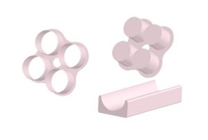 Cake Pop 1.75 Inch Round Cutter With Tray 4 Cavity