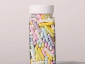 Sugar Pastel Rods Assorted Colors 3.5 ounces