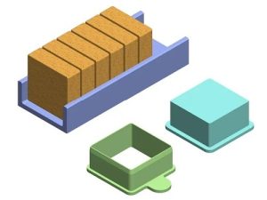 Square Cake Pop Cutter With Tray