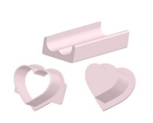 Heart Cake Pop Mold Set of 3