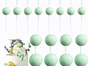 Foam Balls Light Green 20 Count
