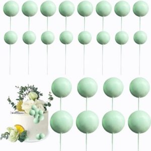 Foam Balls Light Green 20 Count
