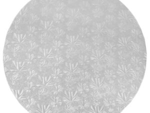 16 inch Round Wrap Silver Board