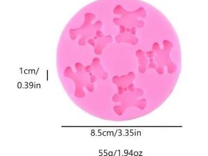Bears Silicone Mold 5 Cavity