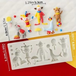 Circus Silicone Mold 9 Cavity