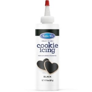Satin Ice Black Cookie Icing 8 ounce