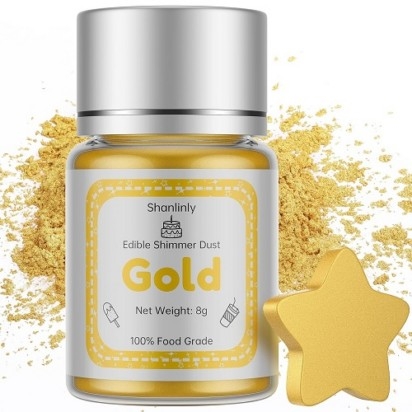 Edible Gold Luster Dust 8 Gram