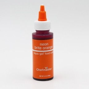 ChefMaster Gel 2.3oz Neon Orange