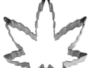 Cookie Cutter Marijuana Leaf 4 inches