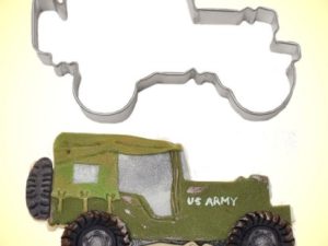 Cookie Cutter Miltary Truck 4.25 inches