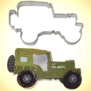 Cookie Cutter Miltary Truck 4.25 inches