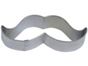 Cookie Cutter Mustache 3.75"