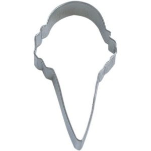 Cookie Cutter Ice Cream Cone 3.5 inches