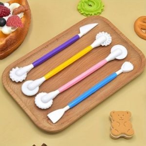 Fondant Stitch Cutting Tool 4 Piece Set