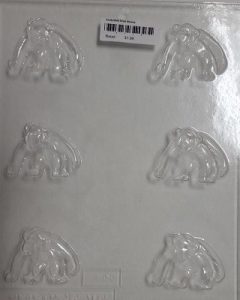Monkey Chocolate Mold 6 Cavity