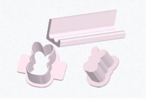 Bunny Cake Pop Cutter With Tray