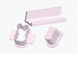 Bunny Cake Pop Cutter With Tray