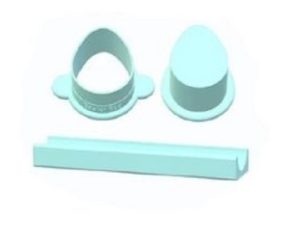 Egg cake Pop Cutter W/Tray