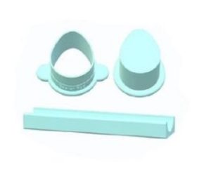 Egg cake Pop Cutter W/Tray